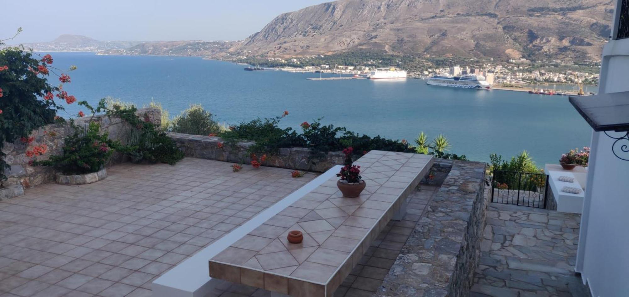 Panoramic Seaview Holiday House Souda Exterior foto