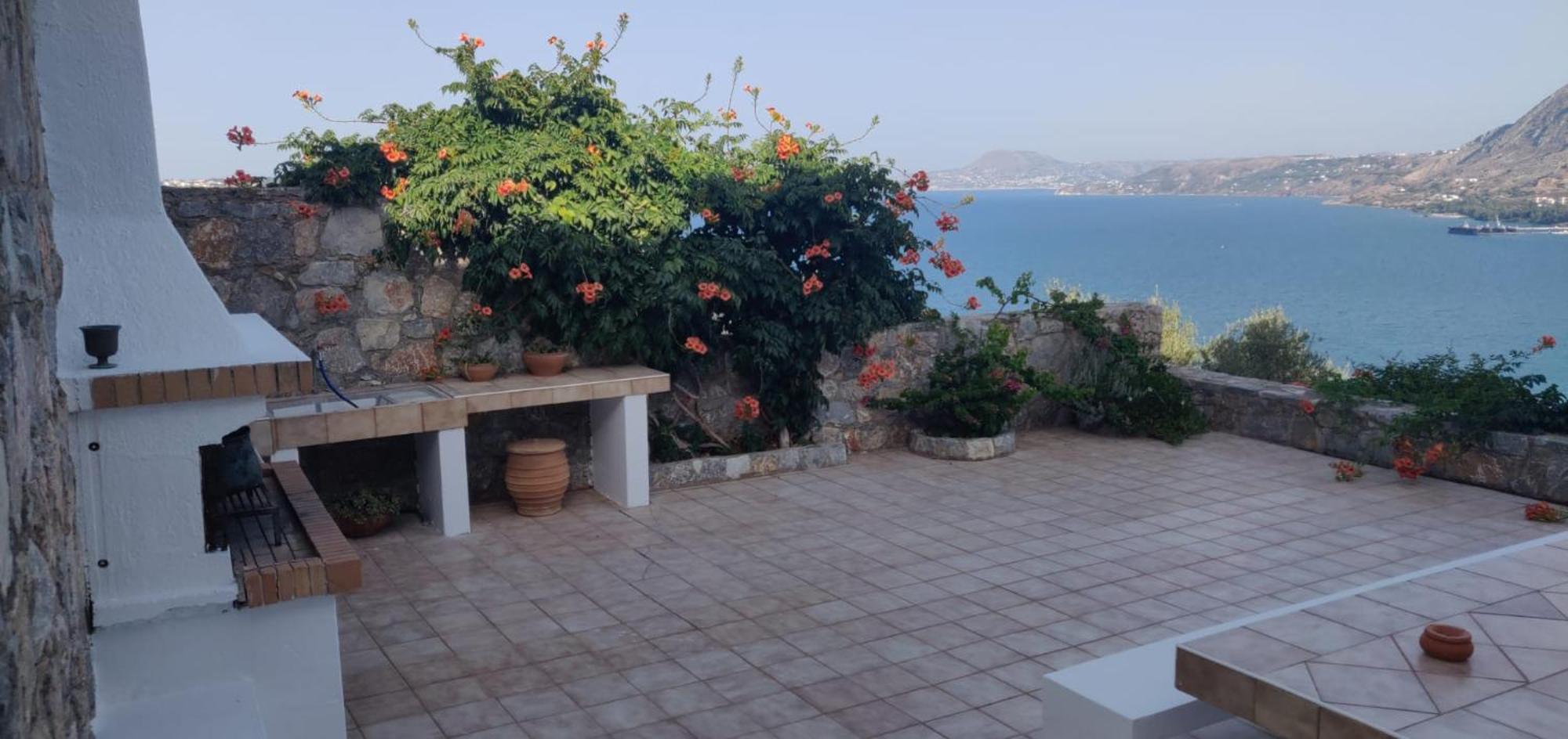Panoramic Seaview Holiday House Souda Exterior foto