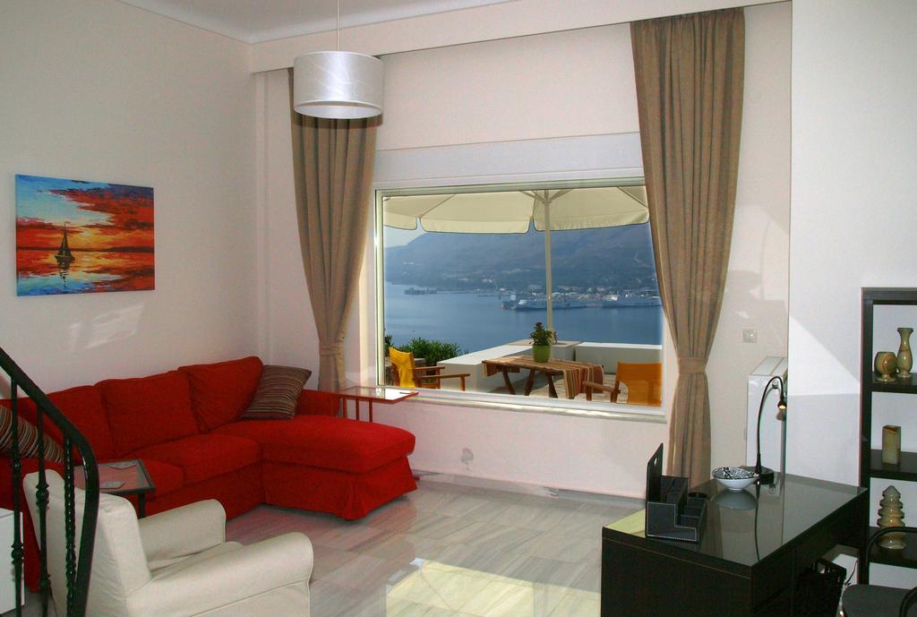 Panoramic Seaview Holiday House Souda Exterior foto